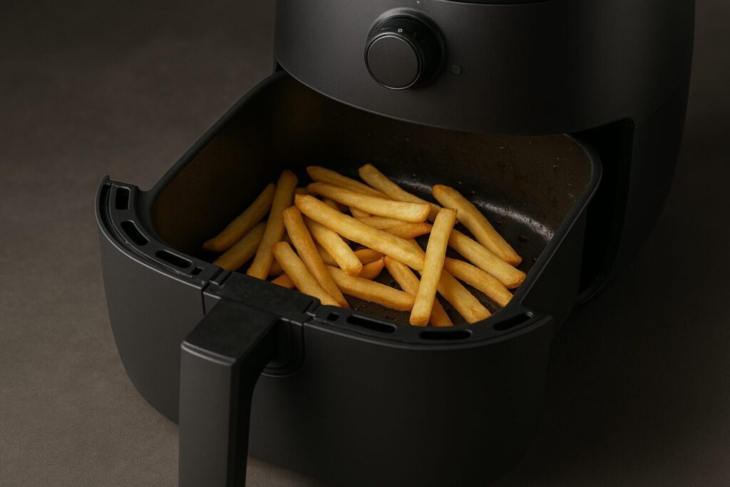 Reinigung einer Heißluftfritteuse