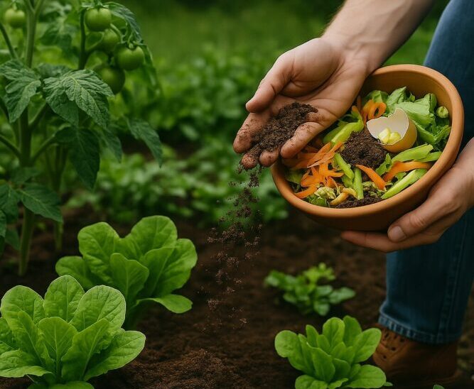 Grün wächst besser – mit natürlichem Dünger aus Küche und Garten