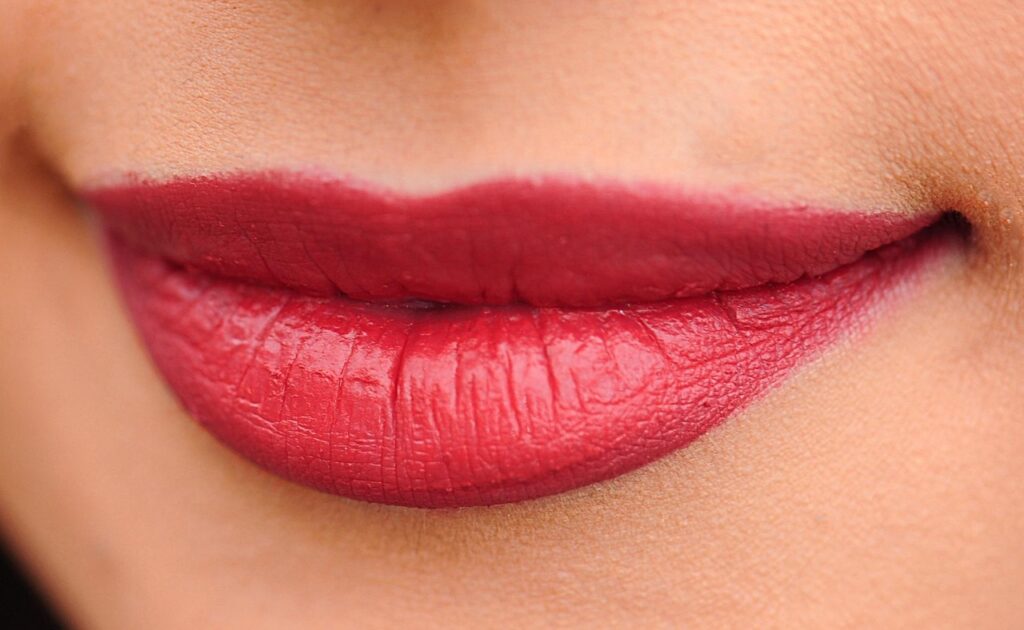 trockene Lippen