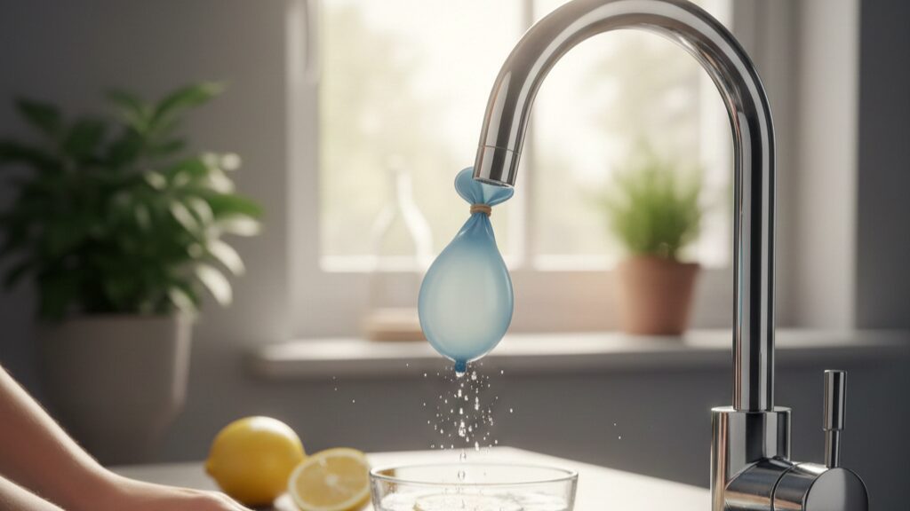 Spülenarmatur entkalken